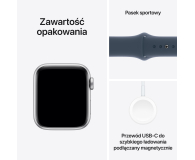 Apple Watch SE 2 40/Silver Aluminum/Storm Blue Sport Band S/M GPS - 1180642 - zdjęcie 8